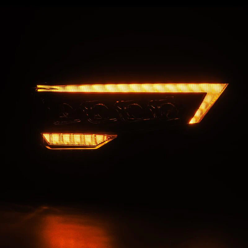 AlphaRex 14-22 Toyota 4Runner (2021 Req. Conv) NOVA LED Proj HL Blk w/Actv Light & Seq. Sig + SB DRL - Image 2