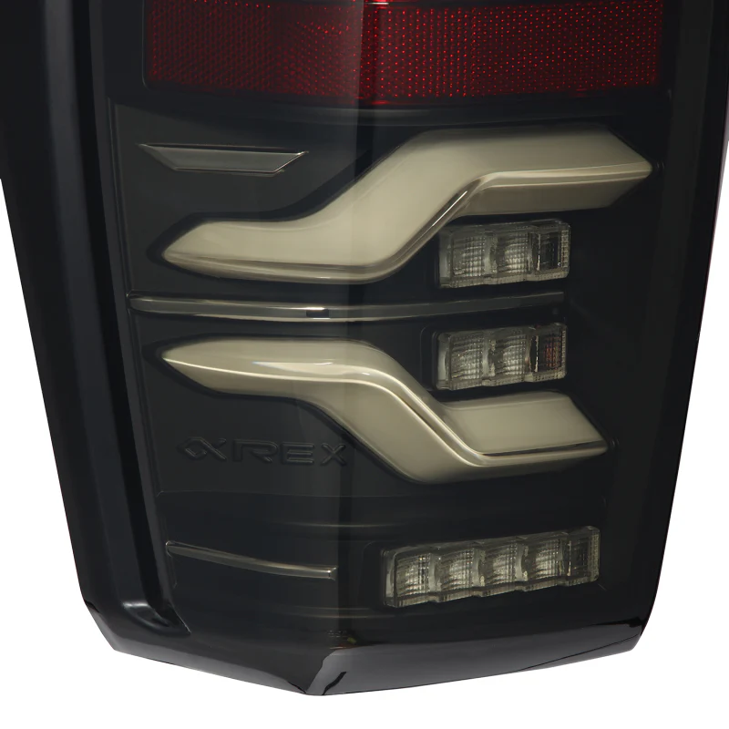 AlphaRex 16-21 Toyota Tacoma LUXX LED Taillights Blk w/Activ Light/Seq Signal - Image 2