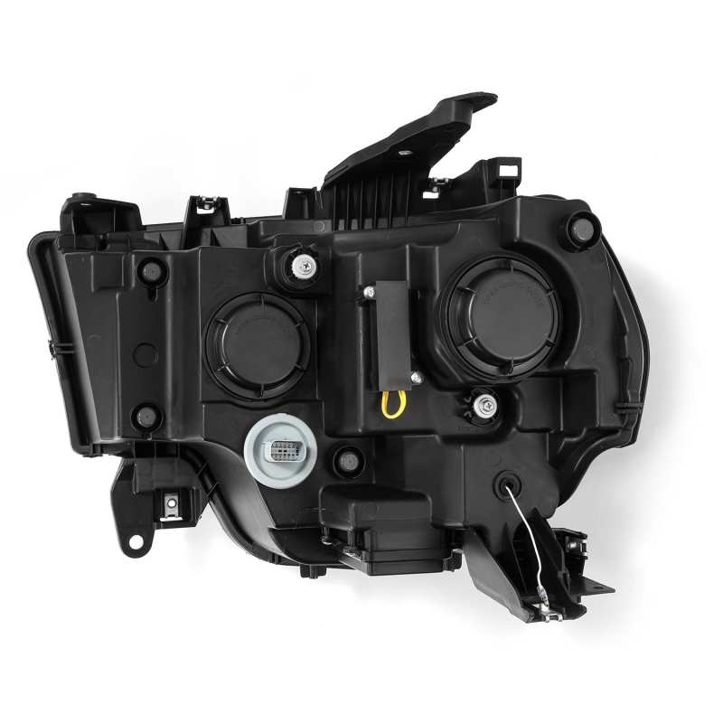 AlphaRex 19-21 Ram 2500 PRO-Series Projector Headlights Plank Style Alpha Black w/Activation Light - Image 4