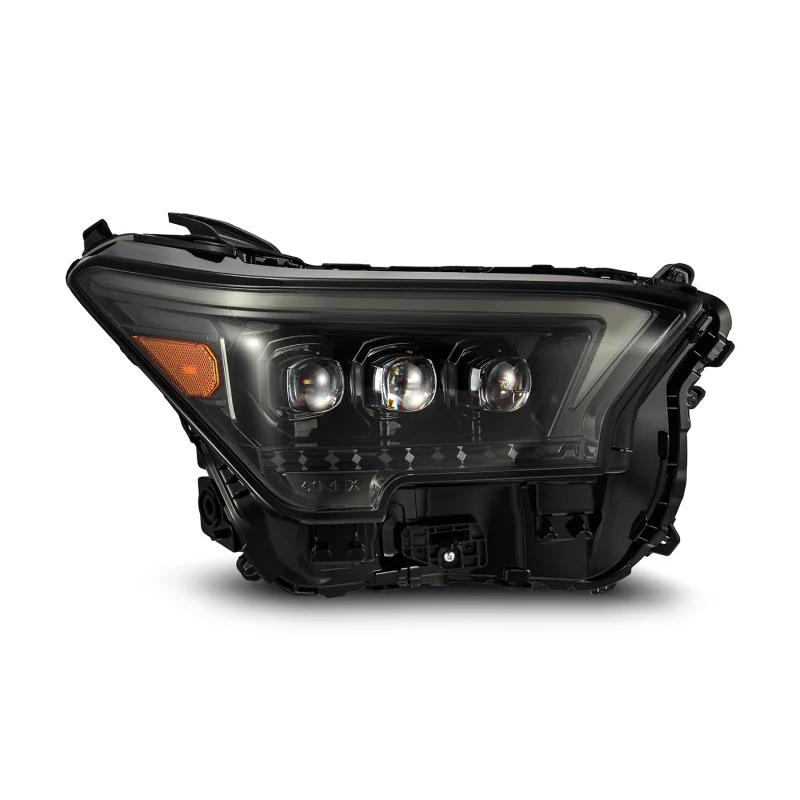 AlphaRex 2024+ Toyota Tacoma NOVA-Series LED Proj Headlights Alpha-Blk w/Actv Light & Seq. Sig + DRL - Image 3