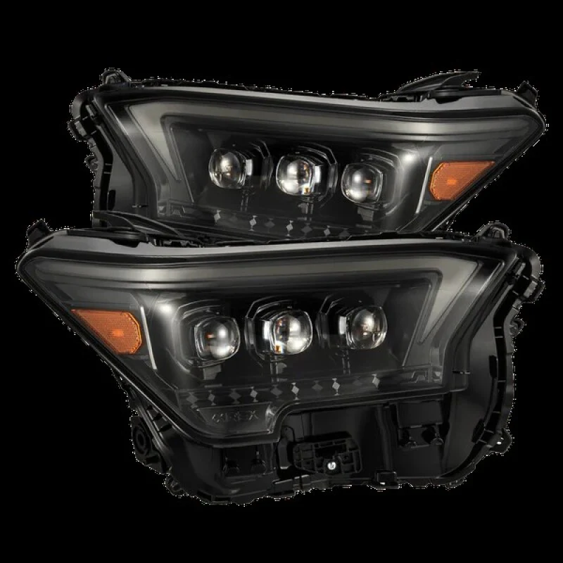 AlphaRex 2024+ Toyota Tacoma NOVA-Series LED Proj Headlights Alpha-Blk w/Actv Light & Seq. Sig + DRL - Image 7