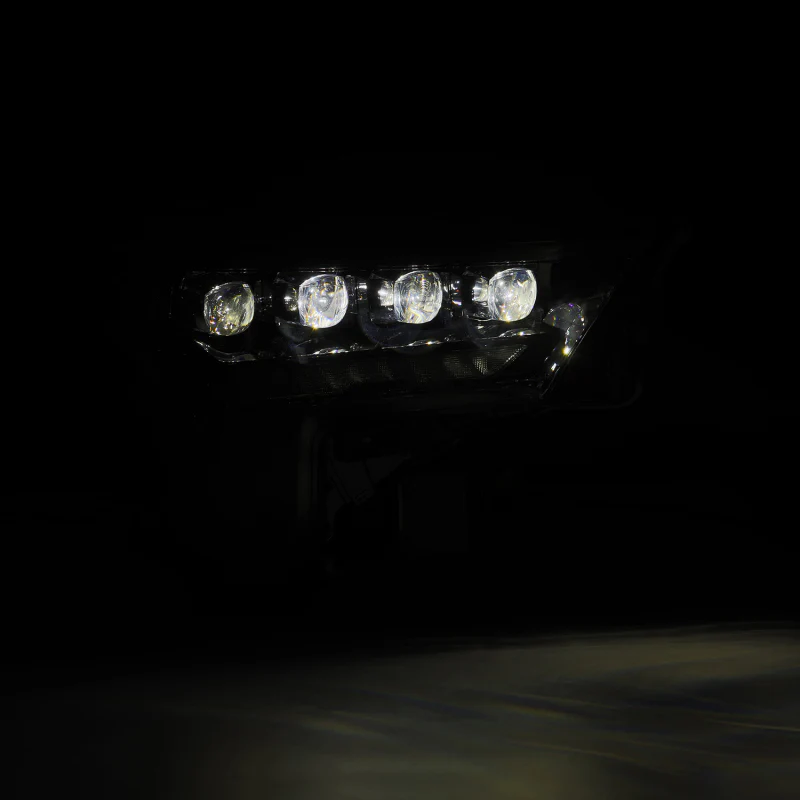 AlphaRex 22-23 Toyota Tundra NOVA-Series Headlights Alpha-Black w/Amber DRL - Req 810029 OR 810030 - Image 6