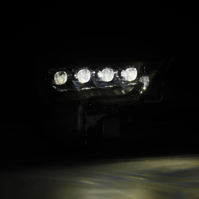 AlphaRex 22-23 Toyota Tundra NOVA-Series Headlights Alpha-Black w/Amber DRL - Req 810029 OR 810030 - Image 8
