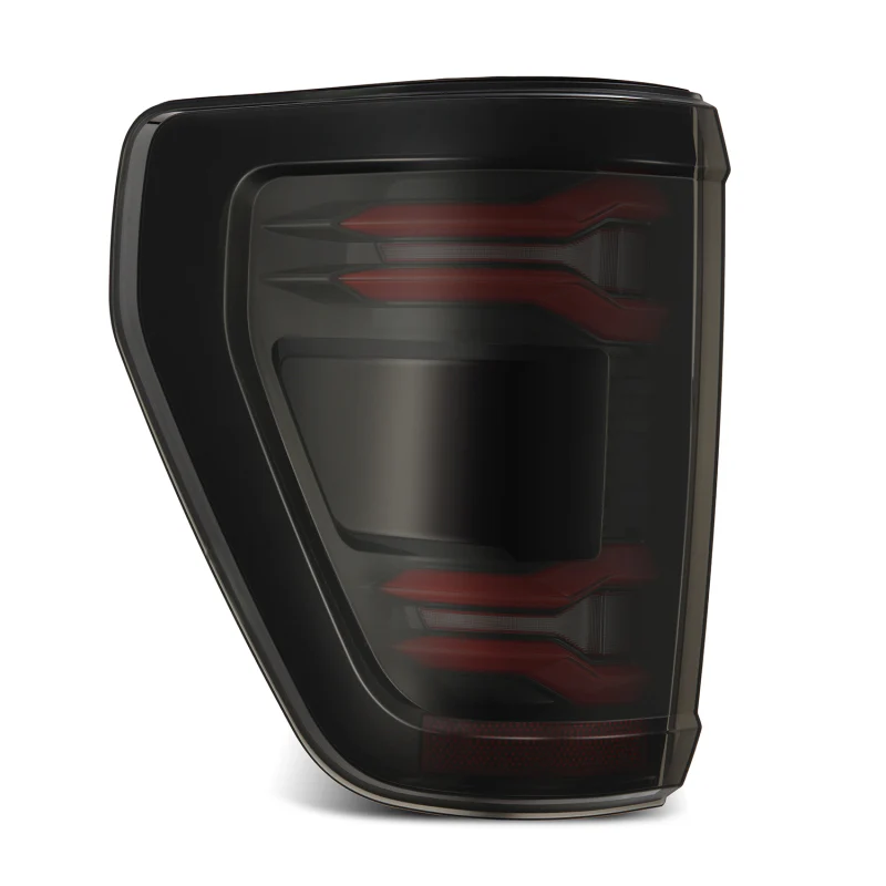 AlphaRex 24-25 Ford F-150 LUXX LED Taillights Blk-Red Activ Light/Seq Signal - Smoked Lens - Image 2