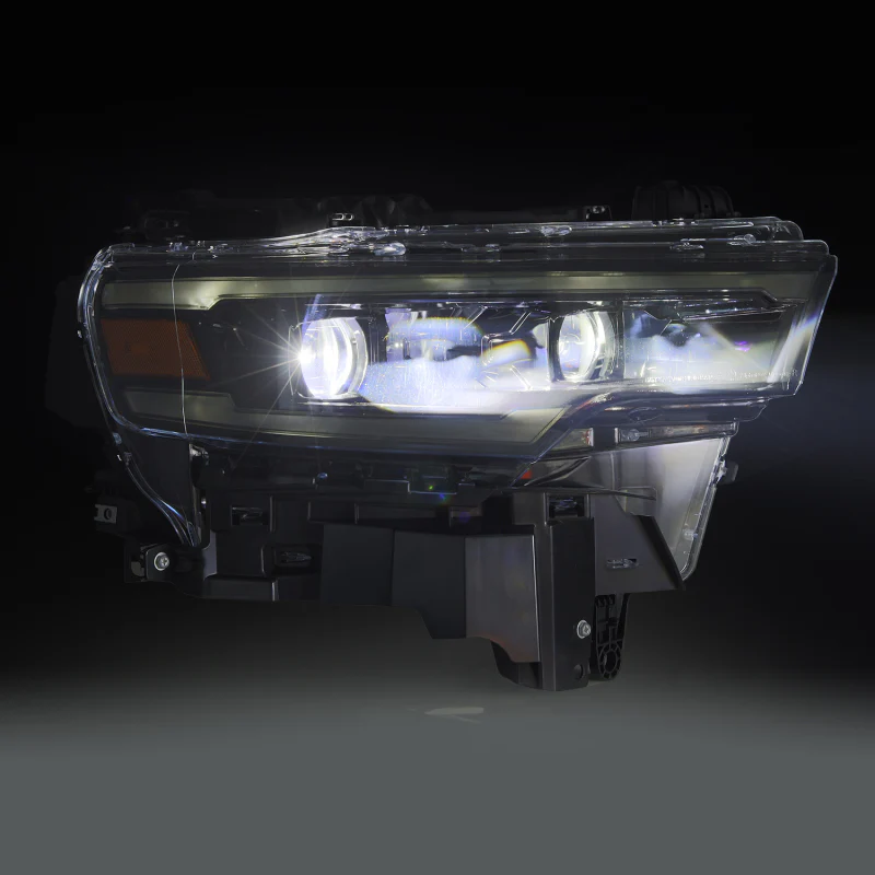 AlphaRex 25-26 Dodge Ram 1500 Luxx LED Proj Headlights -Alpha Black w/Activ Lit/Seq Signal/Switchbk - Image 4