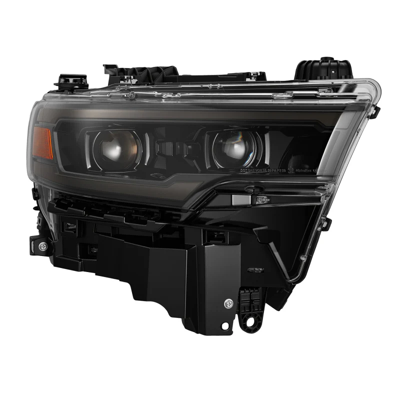 AlphaRex 25-26 Dodge Ram 1500 Luxx LED Proj Headlights -Alpha Black w/Activ Lit/Seq Signal/Switchbk - Image 6