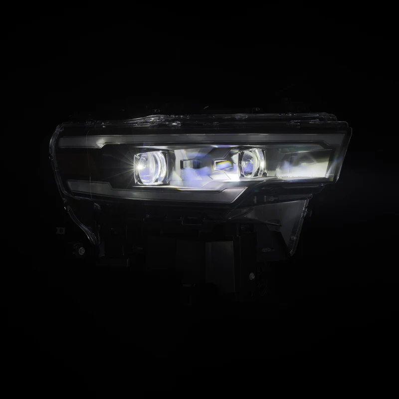 AlphaRex 25-26 Dodge Ram 1500 Luxx LED Proj Headlights -Black w/Activ Lit/ Seq Signal/Switchbk DRL - Image 6