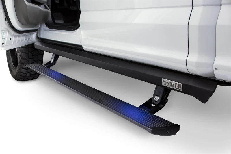 AMP Research 2009-2014 Ford F-150 SuperCrew PowerStep XL - Black - Image 2