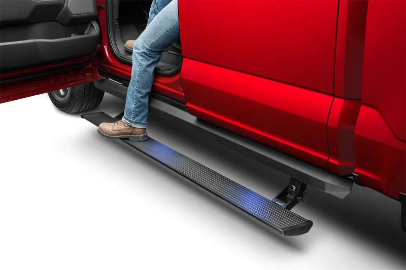 AMP Research 2013-2015 Dodge Ram 1500 Crew Cab PowerStep XL - Black - Image 2
