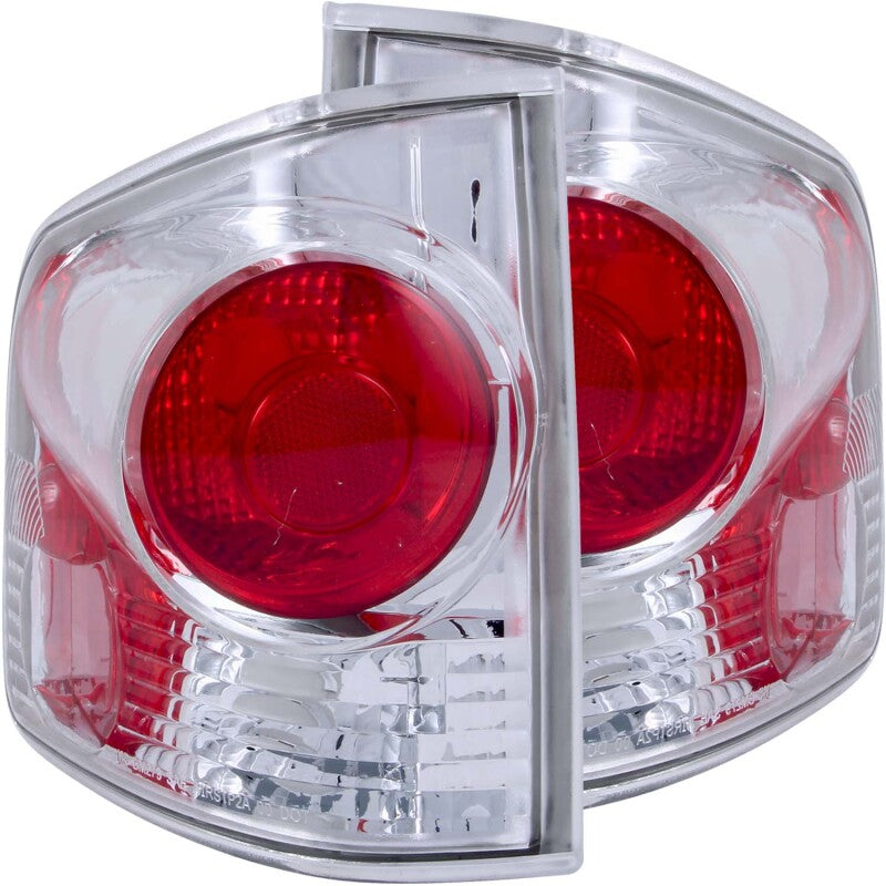 ANZO 1995-2005 Chevrolet S-10 Taillights Chrome 3D Style - Image 2