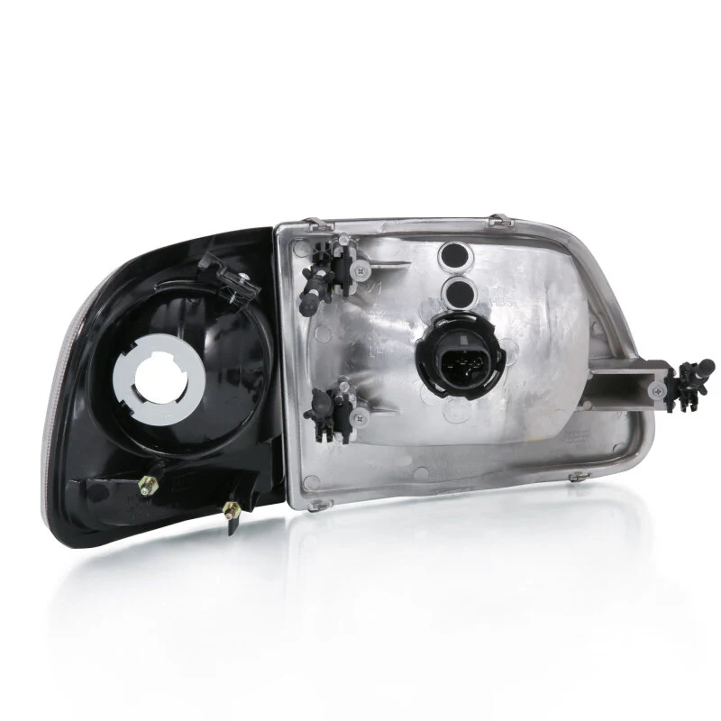 ANZO 1997-2003 Ford F-150 Crystal Headlight G2 Clear With Parking Light - Image 2