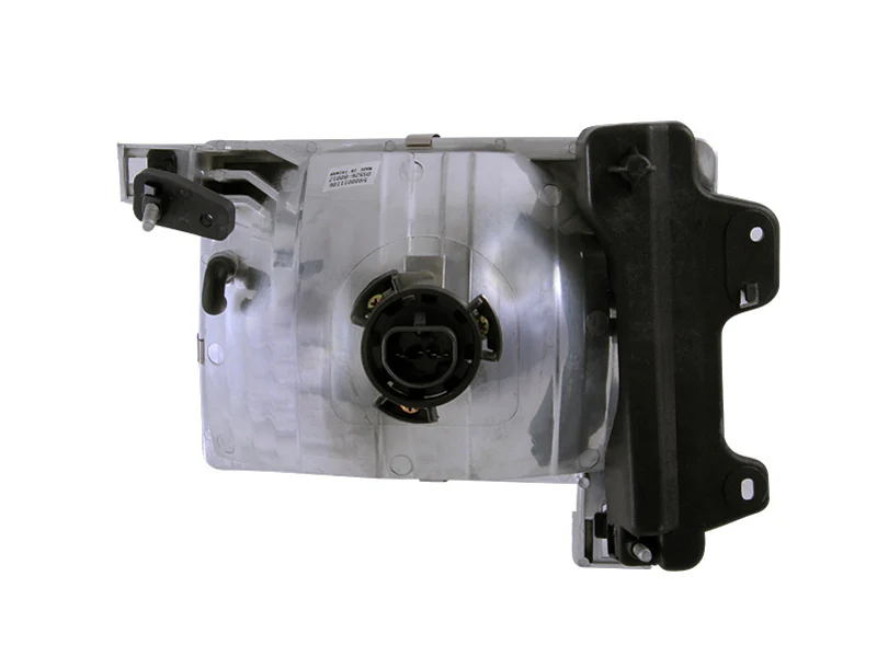 ANZO 1998-2000 Nissan Frontier Crystal Headlights Chrome - Image 4