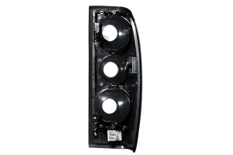 ANZO 1998-2004 Nissan Frontier Taillights Black - Image 4