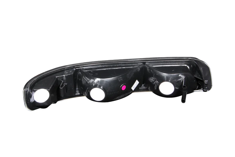 ANZO 1999-2002 Chevrolet Silverado 1500 Euro Parking Lights Chrome w/ Amber Reflector - Image 5