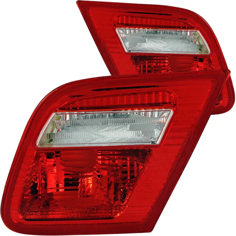 ANZO 2000-2003 BMW 3 Series E46 Taillights Red/Clear - Inner - Image 2