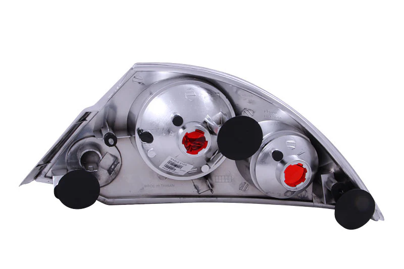 ANZO 2000-2005 Mitsubishi Eclipse Taillights Chrome - Image 4