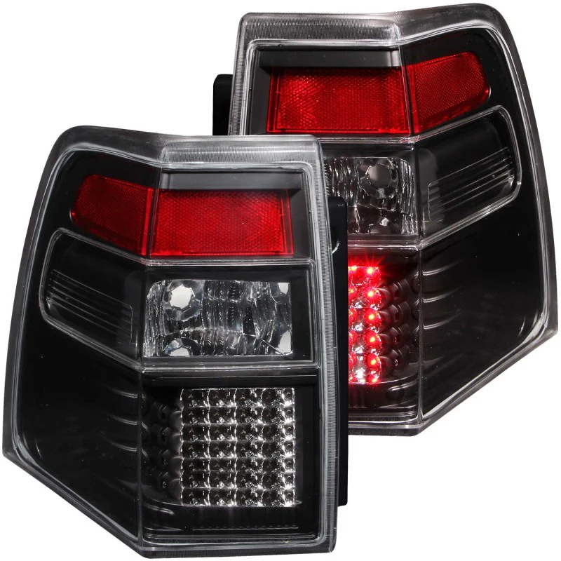ANZO 2007-2014 Ford Expedition LED Taillights Black - Image 2