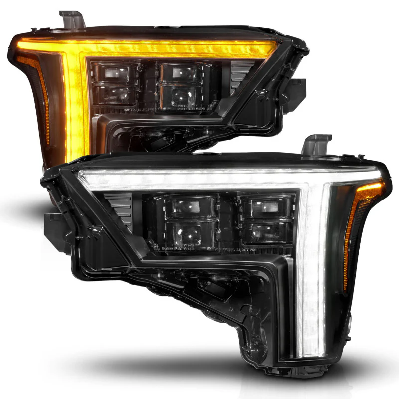 ANZO 22-24 Toyota Tundra (w/Factory LED Refl.) Z-Series Full LED Proj Headlights - Pass. Side ONLY - Image 2