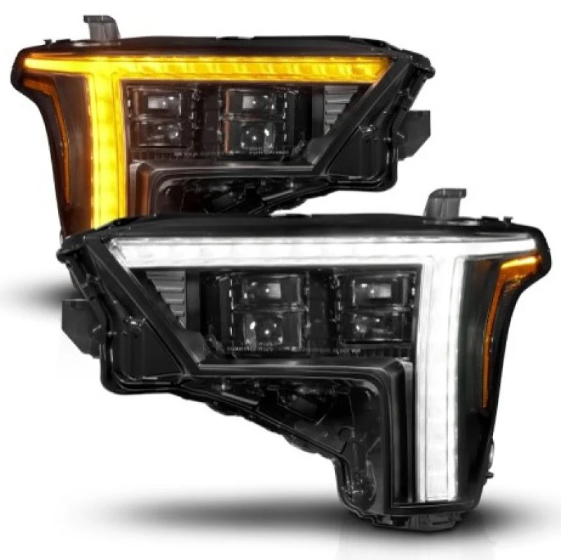 ANZO 22-24 Toyota Tundra (w/Factory LED Refl.) Z-Series Full LED Proj Headlights - Pass. Side ONLY - Image 4