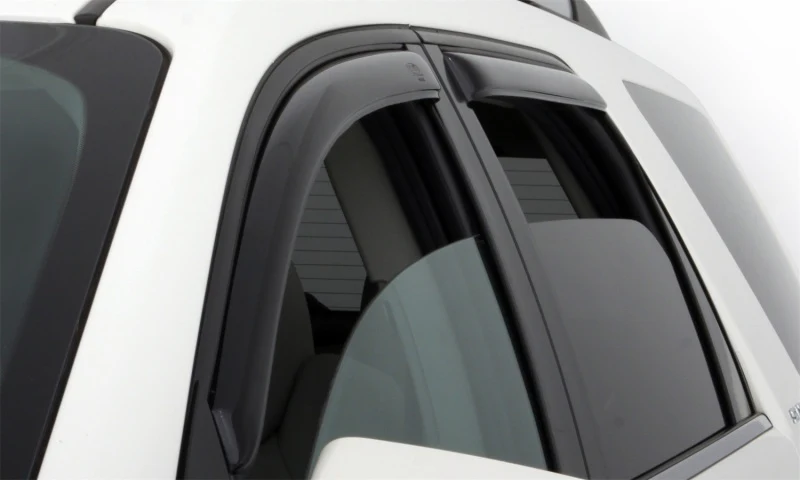 AVS 02-06 Cadillac Escalade Ventvisor In-Channel Front & Rear Window Deflectors 4pc - Smoke - Image 9