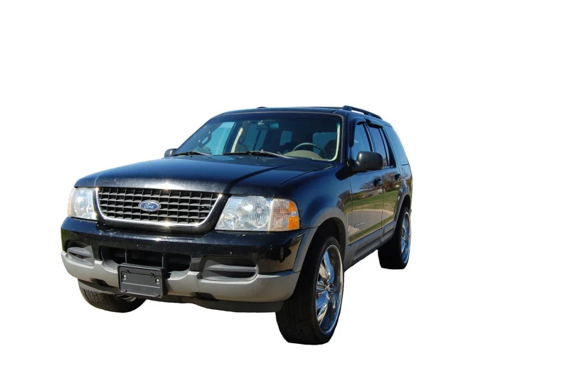 AVS 02-10 Ford Explorer (4 Door) Ventvisor Outside Mount Window Deflectors 4pc - Smoke - Image 3