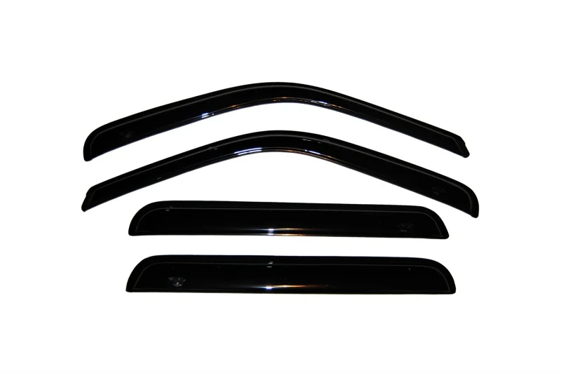 AVS 03-05 Ford Excursion Ventvisor Outside Mount Window Deflectors 4pc - Smoke - Image 2