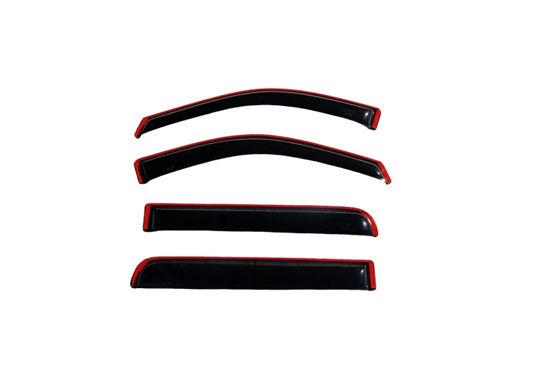 AVS 06-08 Lincoln Mark LT Ventvisor In-Channel Front & Rear Window Deflectors 4pc - Smoke - Image 15