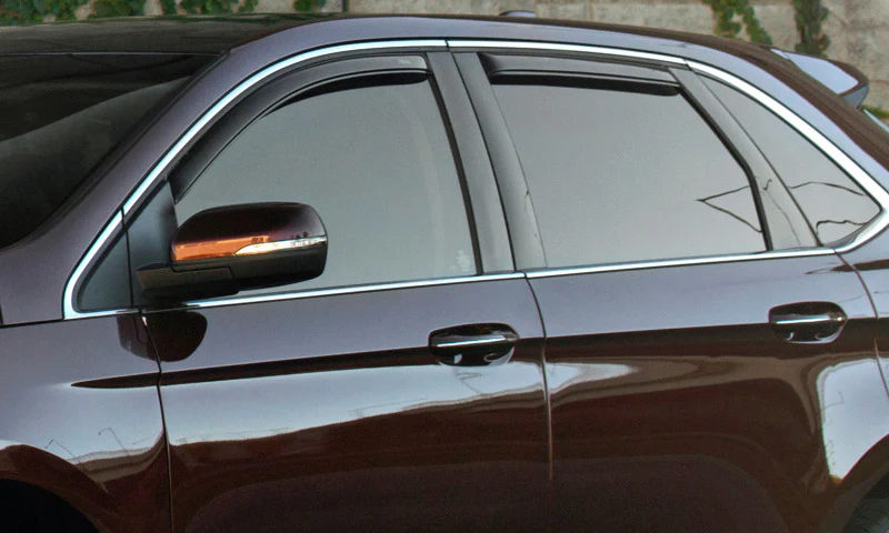 AVS 07-14 Chevy Tahoe Ventvisor In-Channel Front & Rear Window Deflectors 4pc - Smoke - Image 5