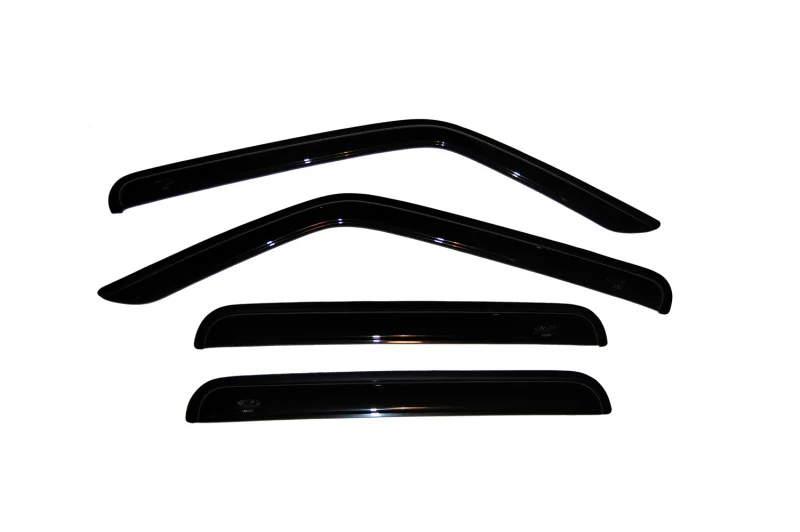 AVS 07-18 Jeep Patriot Ventvisor Outside Mount Window Deflectors 4pc - Smoke - Image 2