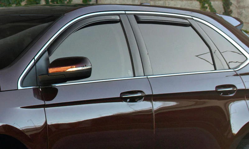 AVS 11-18 Ford Explorer Ventvisor In-Channel Front & Rear Window Deflectors 4pc - Smoke - Image 8