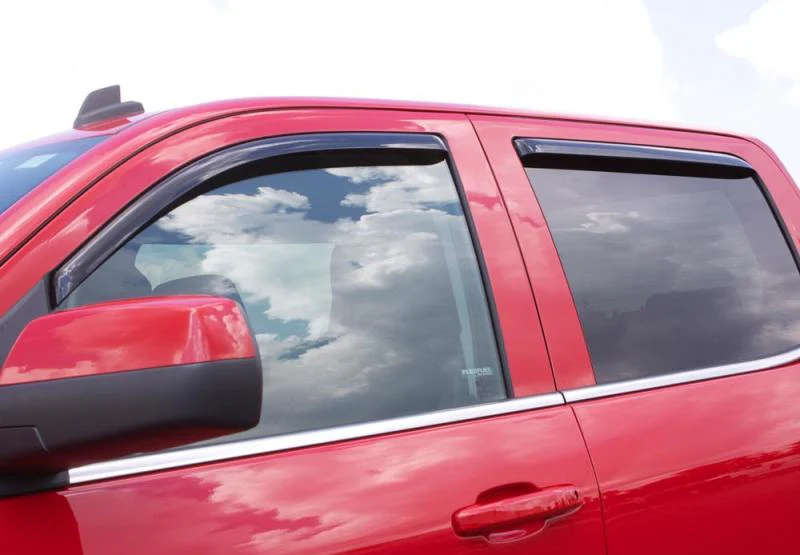 AVS 13-18 Nissan Pathfinder Ventvisor In-Channel Front & Rear Window Deflectors 4pc - Smoke - Image 10