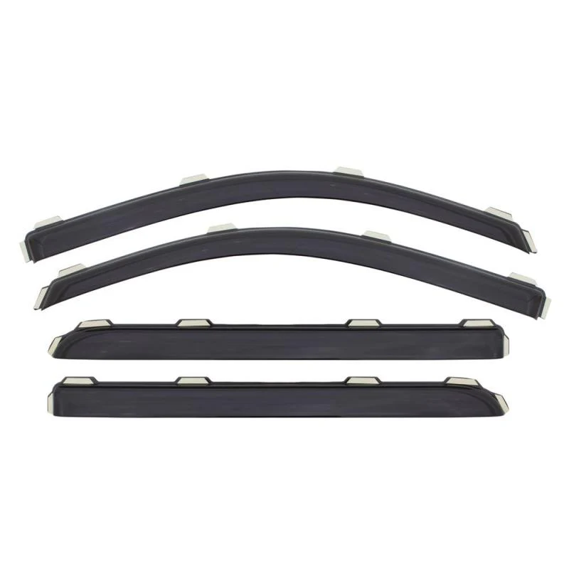 AVS 13-18 Nissan Pathfinder Ventvisor In-Channel Front & Rear Window Deflectors 4pc - Smoke - Image 19