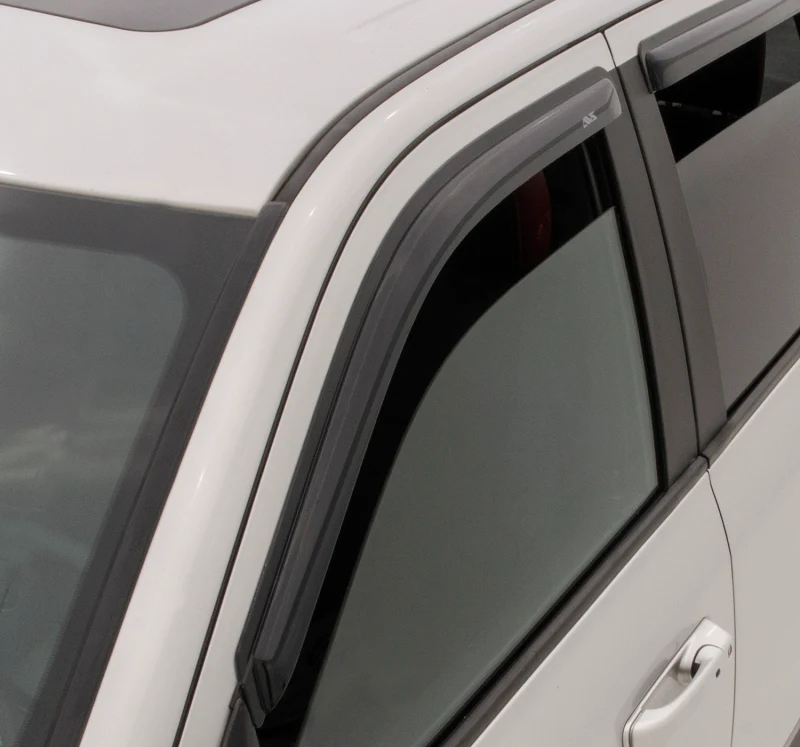 AVS 17-20 Honda Ridgeline Ventvisor Outside Mount Window Deflectors 4pc - Smoke - Image 2