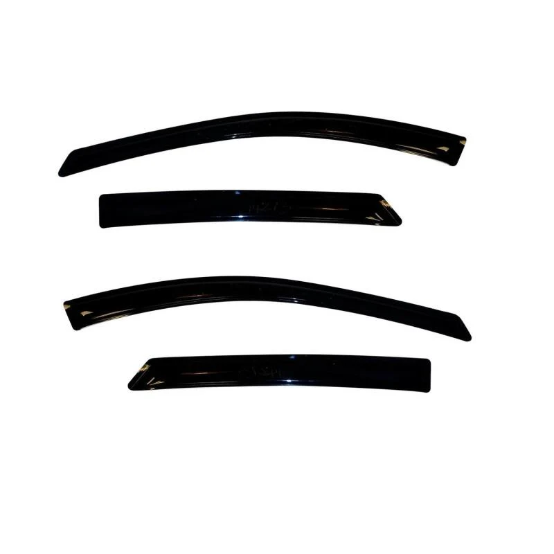 AVS 17-20 Honda Ridgeline Ventvisor Outside Mount Window Deflectors 4pc - Smoke - Image 5