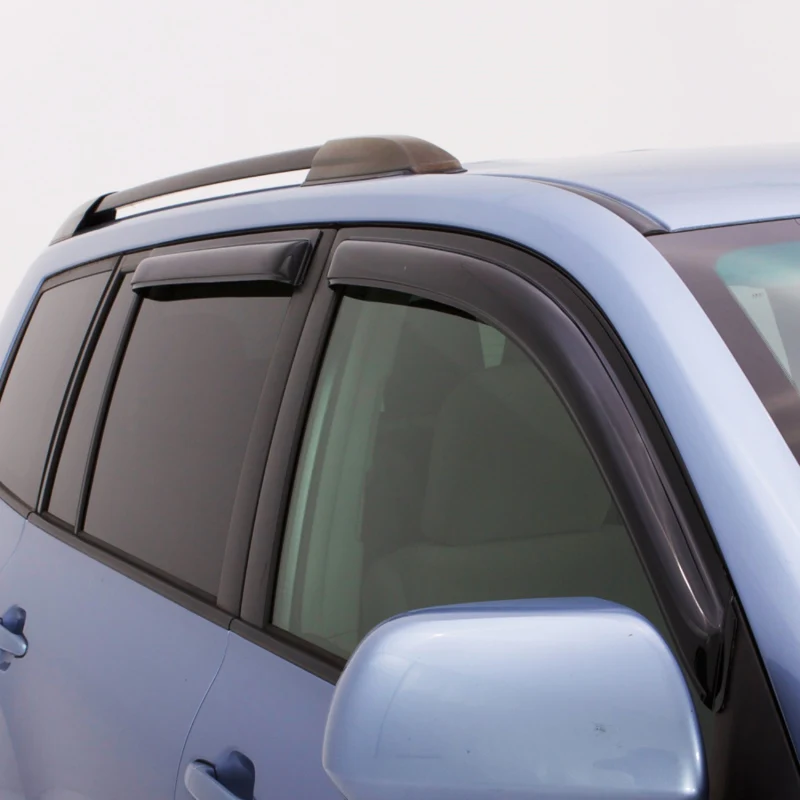 AVS 20-21 Toyota Highlander Ventvisor Outside Mount Deflectors 4pc - Smoke - Image 2