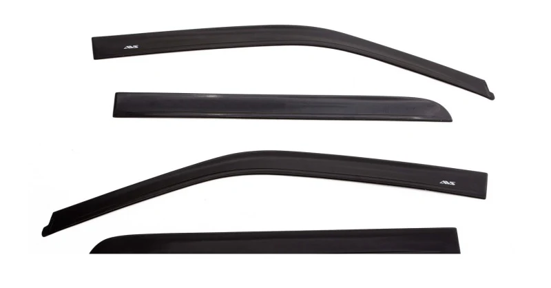 AVS 2019 Ram Quad Cab Ventvisor In-Channel Front & Rear Window Deflectors 4pc - Smoke - Image 2
