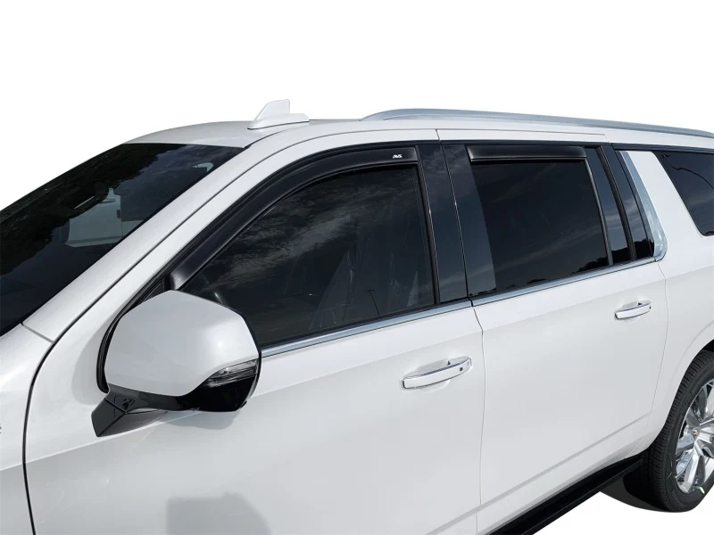 AVS 2021 GM Tahoe/Yukon/Escalade Ventvisor In-Channel Window Deflectors 4pc - Smoke - Image 7