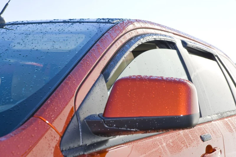 AVS 21-23 Jeep Grand Cherokee L Ventvisor Front & Rear Window Deflectors 4pc - Smoke - Image 3