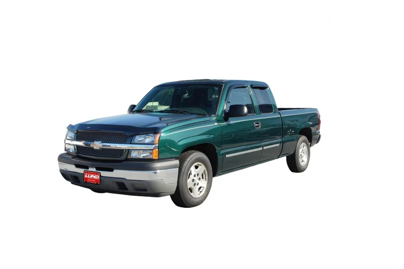 AVS 99-07 Chevy Silverado 1500 Ext. Cab Ventvisor Outside Mount Window Deflectors 4pc - Smoke - Image 5