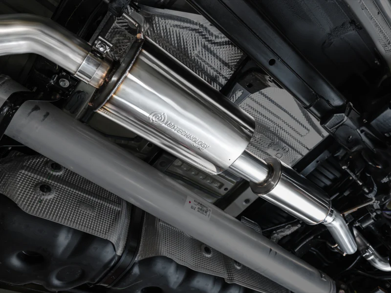 AWE Tuning 0FG Exhaust for 3rd Gen Toyota Tundra - Dual Chrome Silver Tips - Image 2