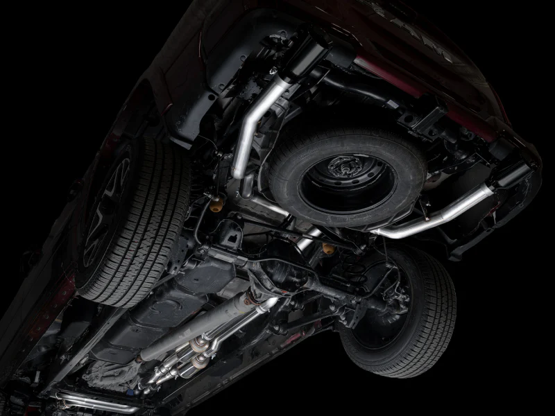 AWE Tuning 25+ RAM 1500 3.0TT 0FG Cat-Back Touring Exhaust - Diamond Black Tips - Image 4
