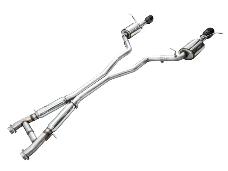 AWE Tuning 18-23 Dodge Durango SRT & Hellcat Touring Edition Exhaust - Diamond Black Tips - Image 13