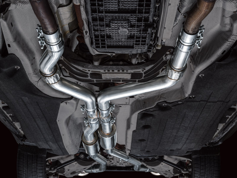 AWE Tuning 2020+ Ford Explorer ST Touring Edition Exhaust w/ Diamond Black Tips - Image 5
