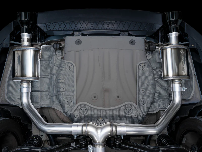 AWE Tuning 22-25 Volkswagen Jetta GLI Touring Edition Exhaust - Diamond Black Tips - Image 12