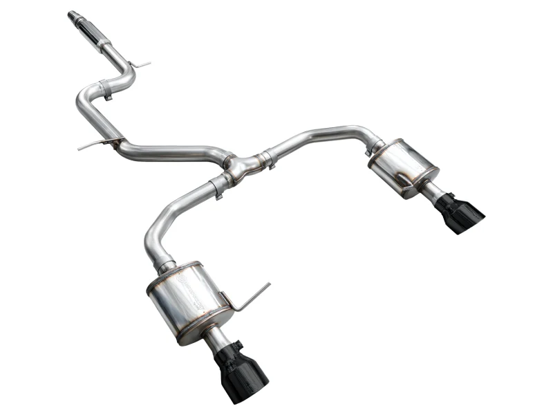 AWE Tuning 22-25 Volkswagen Jetta GLI Touring Edition Exhaust - Diamond Black Tips - Image 13