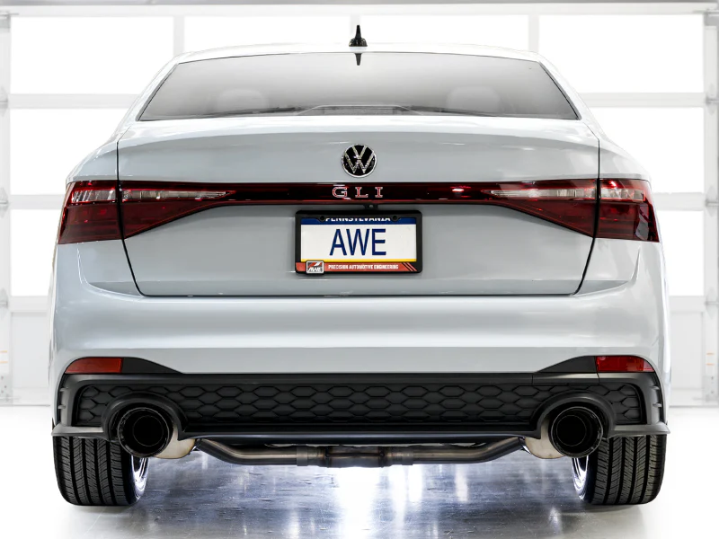 AWE Tuning 22-25 Volkswagen Jetta GLI Touring Edition Exhaust - Diamond Black Tips - Image 9