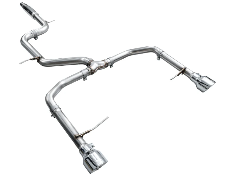 AWE Tuning 22-25 Volkswagen Jetta GLI Track Edition Exhaust - Chrome Silver Tips - Image 13