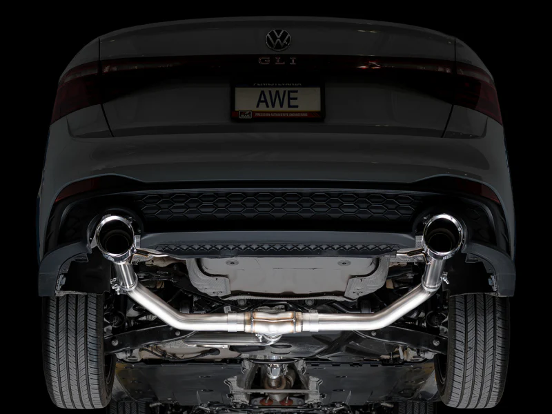 AWE Tuning 22-25 Volkswagen Jetta GLI Track Edition Exhaust - Chrome Silver Tips - Image 7