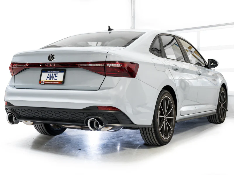 AWE Tuning 22-25 Volkswagen Jetta GLI Track Edition Exhaust - Chrome Silver Tips - Image 9