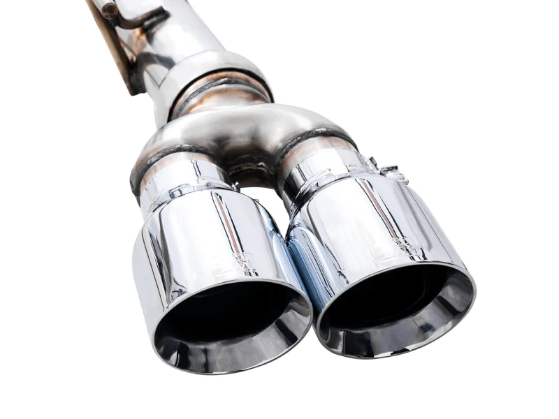 AWE Tuning 4th Gen GM 1500 6.2L 0FG Cat-Back Split Rear Exit (w/ Bumper Cutouts) - Quad Chrome Tips - Image 14